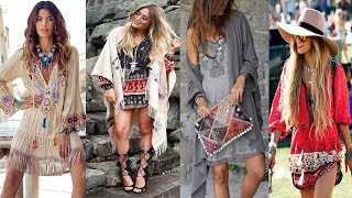 Stylish Bohemian Casual  Boho Chic Outfits 20172018 Style Ideas [upl. by Yngiram]