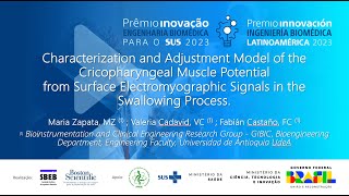 SBEB amp BOSTON Price Model of the Cricopharyngeal Muscle Potential from Surface Electromyographic [upl. by Ajam961]