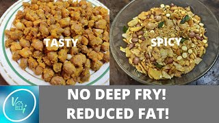 No deep fry Cornflakes Mixture Cornflakes chivda amp Peanuts masala [upl. by Havens413]