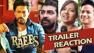 Raees Trailer Reaction [upl. by Ydok]