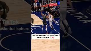 Nikola Jokic nolook assist to Aaron Gordon [upl. by Breanne]