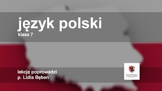 Live lekcja  język polski  klasa 7 Zdania złożone [upl. by Atrim]