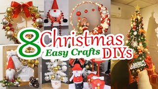 8 Easy Diy Christmas Decoration Ideas At Home 2024  Christmas Crafts [upl. by Connett945]