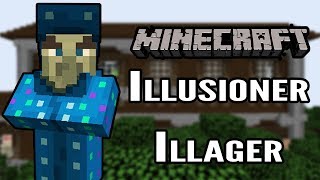 Minecraft 112 Illusioner Illager Showcase How To Spawn Illusioner Illager in Minecraft [upl. by Digdirb841]