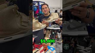 Would you buy these gold yeezys for 5000 [upl. by Pentheam]