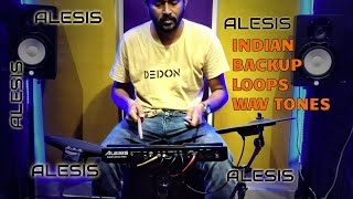 ALESIS SAMPLE PAD PRO  INDIAN WAV TONES  LOOPS  PAVITHRAN THADIPARTHI [upl. by Esyle]