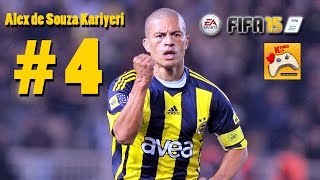 FIFA 15 Alex de Souza Kariyeri 4 Galibiyeti Getiren Gol Türkçe [upl. by Marley]