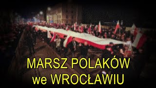 NA ŻYWO Marsz Polaków we Wrocławiu [upl. by Enelrae446]