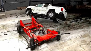 2023 Chevrolet Colorado ALL Crash Tests Front Side SidePole [upl. by Leirej718]