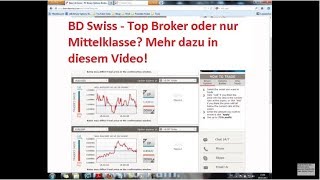 Banc De Swiss Deutsch  BD Swiss Erfahrung  Auszahlung  Testbericht  Tutorials  Strategien [upl. by Flower]