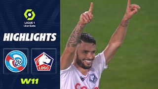 RC STRASBOURG ALSACE  LOSC LILLE 0  3  Highlights  RCSA  LOSC  20222023 [upl. by Johnson]