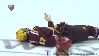 Massive NCAA and College Hockey Hits [upl. by Naval]