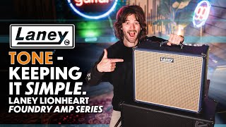 Laney Lionheart Foundry Super60112 Amp  Simple amp Awesome [upl. by Amund]