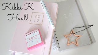 Chatty Kikki K Diary Planner amp Stationery Haul [upl. by Inimod]