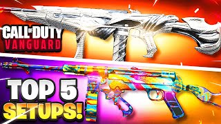 CALL OF DUTY VANGUARD TOP 5 BEST WEAPON LOADOUTS Vanguard Top 5 Best Class Setups [upl. by Nosrak185]