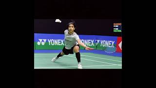 Malvika Bansod reached finals at the HYLO OPEN 2024  bwf bwftour bwfworldtour badmintonbwftv [upl. by Nrobyalc]