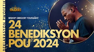 24 Benediksyon Pou 2024 Bishop Gregory Toussaint  Nuit De La Traversée [upl. by Ellehcsar]