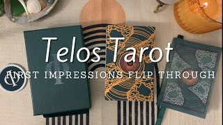 Telos Tarot of 777 by MM Meleen  A very gushy first impressions flip through [upl. by Yazbak]