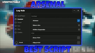 1 Arsenal Script Roblox  Silent Aim Hitbox Expander Unli Ammo Fire Rate Gun  Pastebin [upl. by Hortensa]