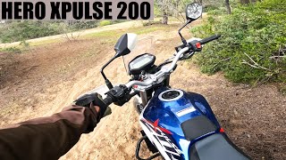 BİRAZ TAKLANIN ZARARI YOK  Hero XPulse 200 4V vs Aprilia Tuareg 660  Offroad Motorsiklet Sürüş [upl. by Anyat]