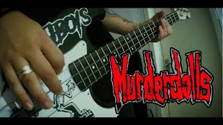 Murderdolls  White Wedding  BASS COVER [upl. by Aerdnwahs]