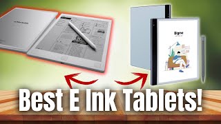 Top 5 E Ink Tablets of 2024 Best Picks for Reading amp NoteTaking [upl. by Aissak]