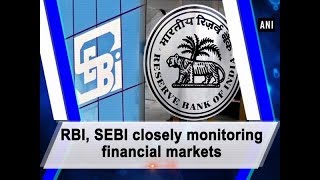 RBI SEBI closely monitoring financial markets  Business News [upl. by Atsok206]