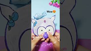 DIY Squishy Tutorial Cute and Super SatisfyingquotshortsDIYSquishy [upl. by Eceinert]