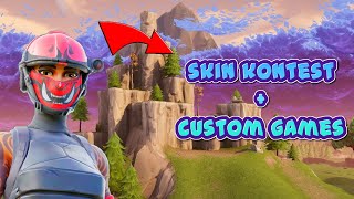 Fortnite  😍Custom gamesSkin kontest😍 am Abend🌃 🤩Bald ist Weihnachten🤩  live jetzt🔴 [upl. by Gavrilla]