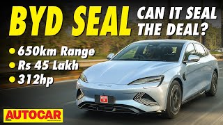 BYD Seal India Review  Still want that luxury sedan  autocarindia1 [upl. by Eiryk]