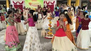 Thiruvathira Onam Dance by Kids  Urbanest Onam Celebrations 2024 [upl. by Cordi]