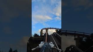 Steeplechase at blackpool pleasure beach march 2024 rollercoaster blackpool [upl. by Eladnek]