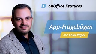 Digitale Fragebögen in der onOffice App  onOffice Software [upl. by Purvis]