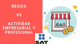 ✅📍 Comparacion RESICO vs Actividad Empresarial y Profesional ¿Cuál convendra mas [upl. by Halladba]