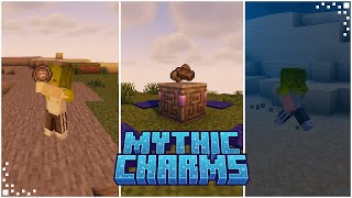 Mythic Charms Minecraft Mod Showcase  New Magical Charms  Fabric 120 [upl. by Atteiram860]