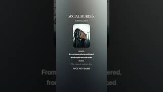 SOCIAL MURDER [upl. by Orvie775]