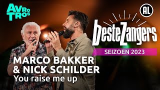 Marco Bakker amp Nick Schilder  You raise me up  Beste Zangers 2023 [upl. by Feola]