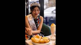 What Made Miss India Australia Smile at Dessert Corner 😍 [upl. by Jd]