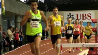 HallenSM 2017 Magglingen Final 800 m Männer [upl. by Briny]