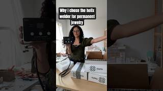 Why I chose the Helix welder for my small business permanentjewelry laserweldingmachine pjbiz [upl. by Esej]