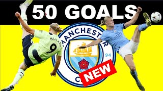 ERLING HAALAND ALL GOALS FOR MANCHESTER CITY [upl. by Lynna65]