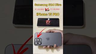 SAMSUNG S24 ULTRA 😈 vs iPhone 15 PRO MAX  FREEFIRE TEST freefire samsungs24ultra iphone15 [upl. by Atlee479]