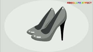 High heels 03 walking with echo Sound effect No Copyright [upl. by Nohsar63]