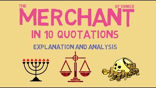 The 10 Most Important Quotes in The Merchant of Venice [upl. by Ojeibbob]