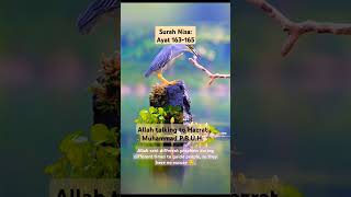 Al QuranSurah Nisa Ayat 163165 [upl. by Eanyl906]