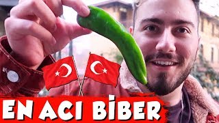 TÜRKİYENİN EN ACI BİBERİ 🇹🇷🌶 [upl. by Oilenroc]