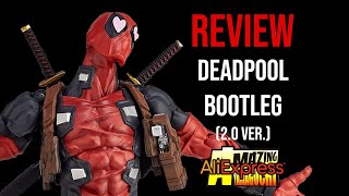 Ep570 Amazin Yamaguchi Revoltech Deadpool 20 BOOTLEG REVIEW [upl. by Kaliope415]