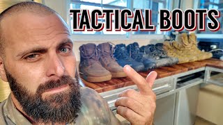 Tactical Boots Explained  Modern Combat Footwear Pt 3 [upl. by Okiek701]