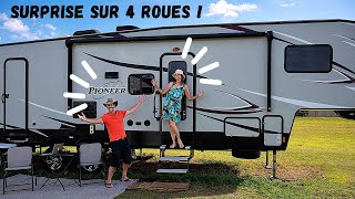 Présentation de notre nouvelle caravane  roulotte [upl. by Cathe879]