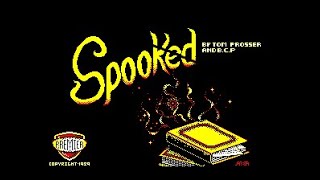 Spooked  Amstrad CPC  Short gameplay [upl. by Nilde]